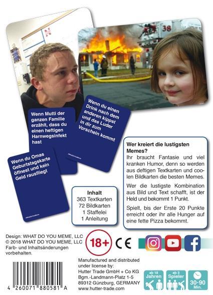 Beispielinhalt (Bild) What Do You Meme? Deutsche Ausgabe