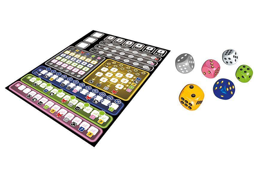 Beispielinhalt (Bild) Doppelt so clever, Würfelspiel