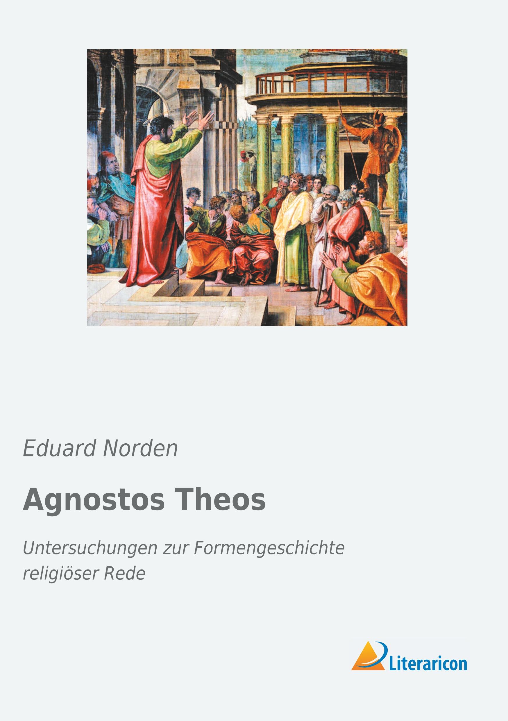 Vorderes Coverbild Agnostos Theos