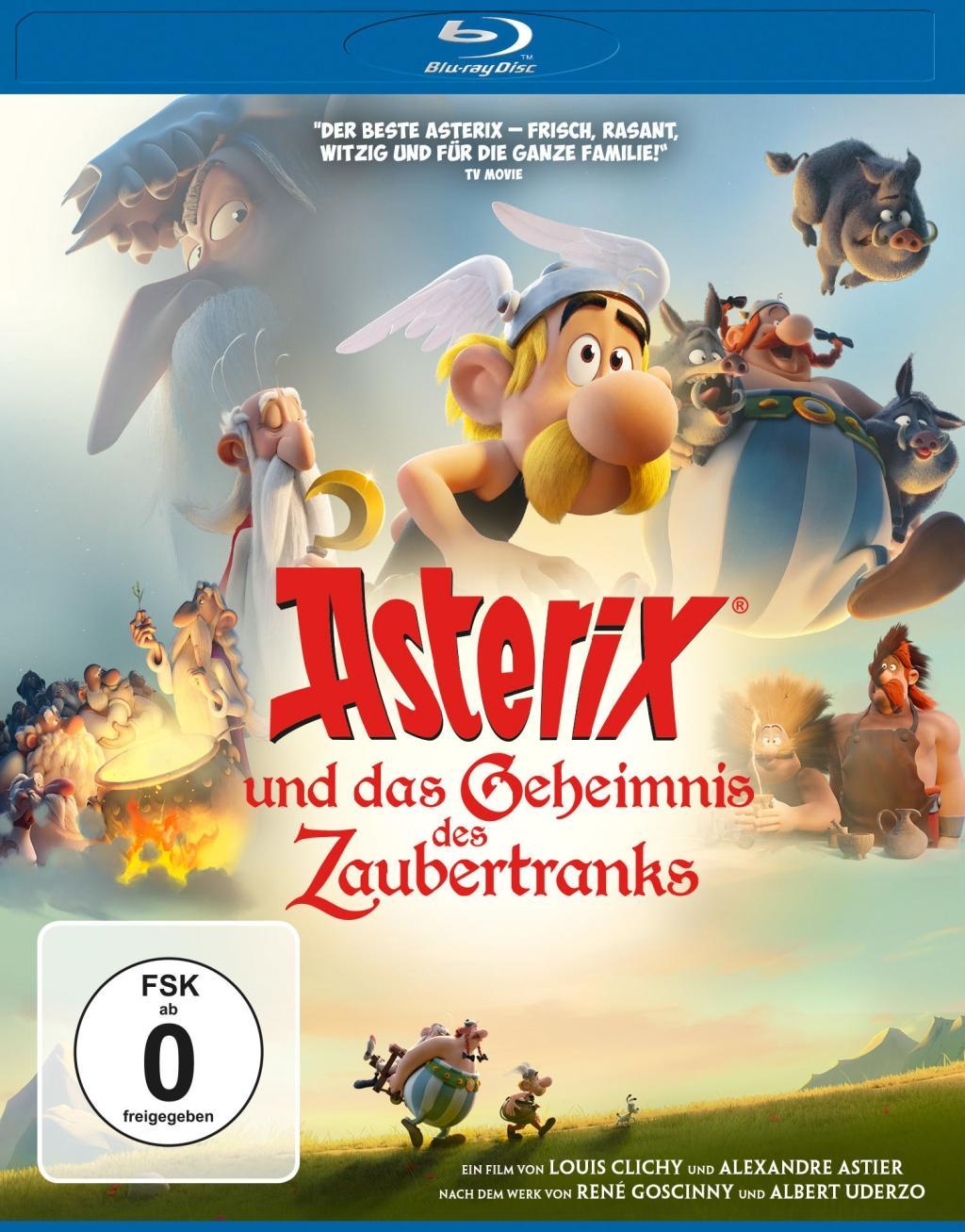 Vorderes Coverbild Asterix und das Geheimnis des Zaubertranks