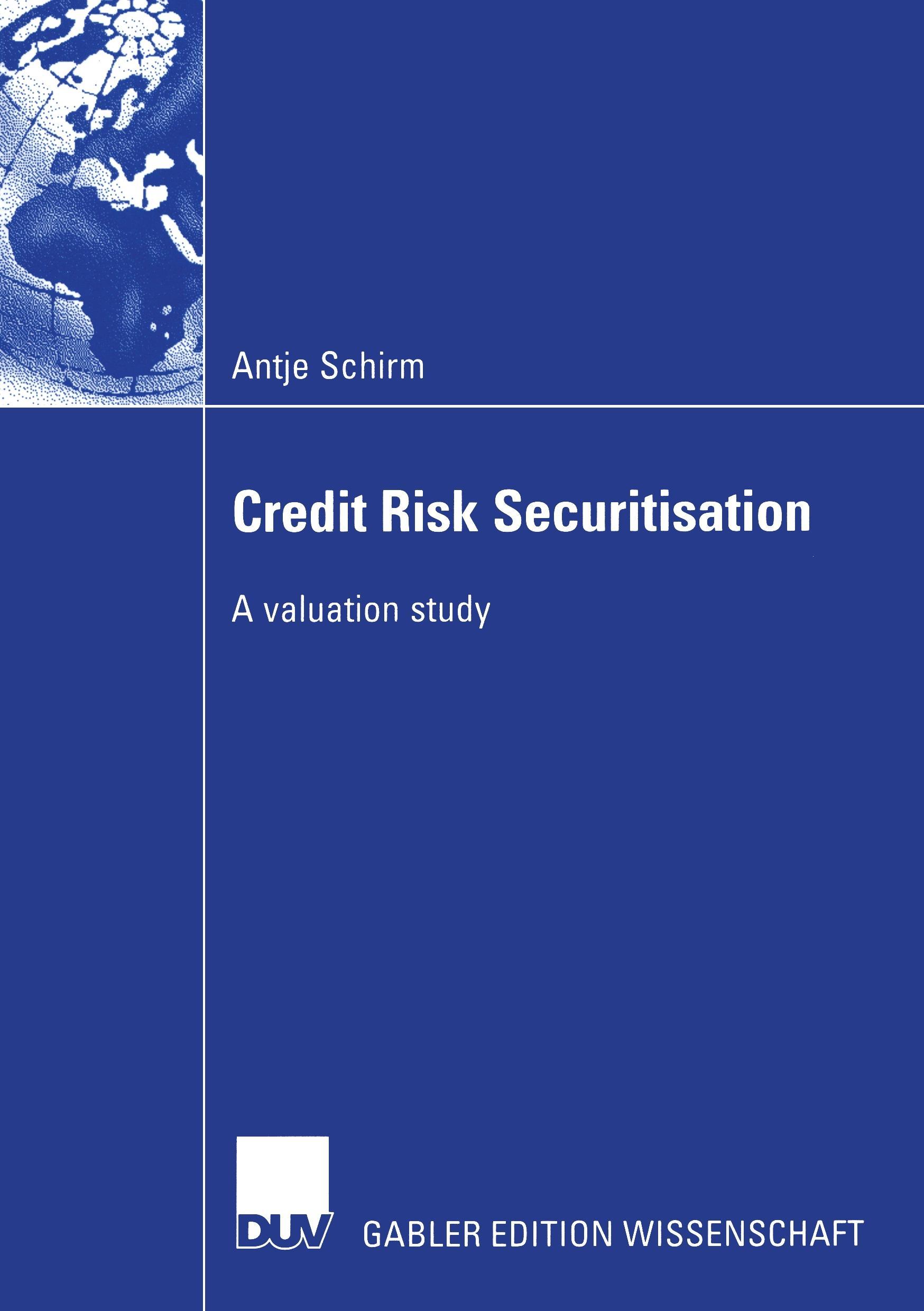 Vorderes Coverbild Credit Risk Securitisation