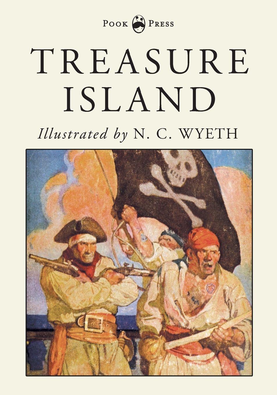 Vorderes Coverbild Treasure Island - Illustrated by N. C. Wyeth