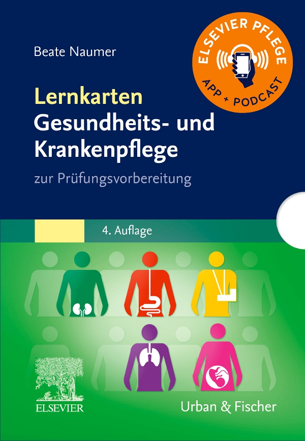 Vorderes Coverbild Lernkarten Gesundheits- und Krankenpflege