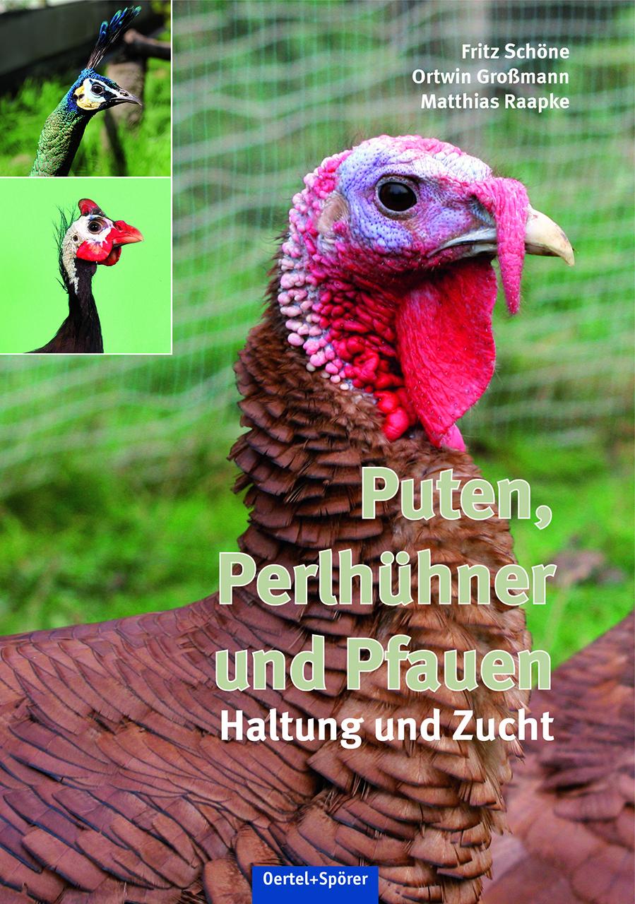 Vorderes Coverbild Puten, Perlhühner und Pfauen