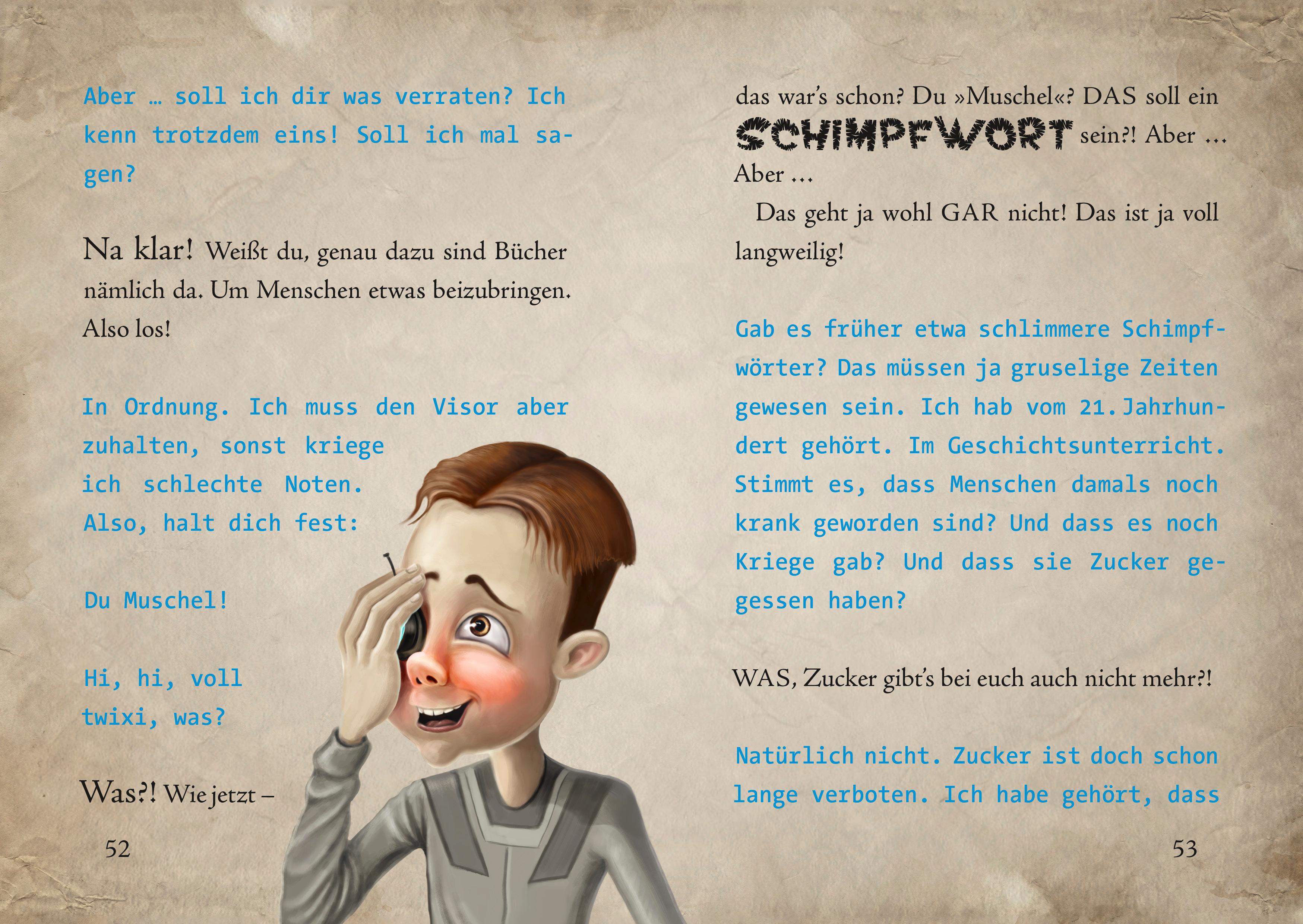 Beispielinhalt (Bild) Das kleine Böse Buch 3