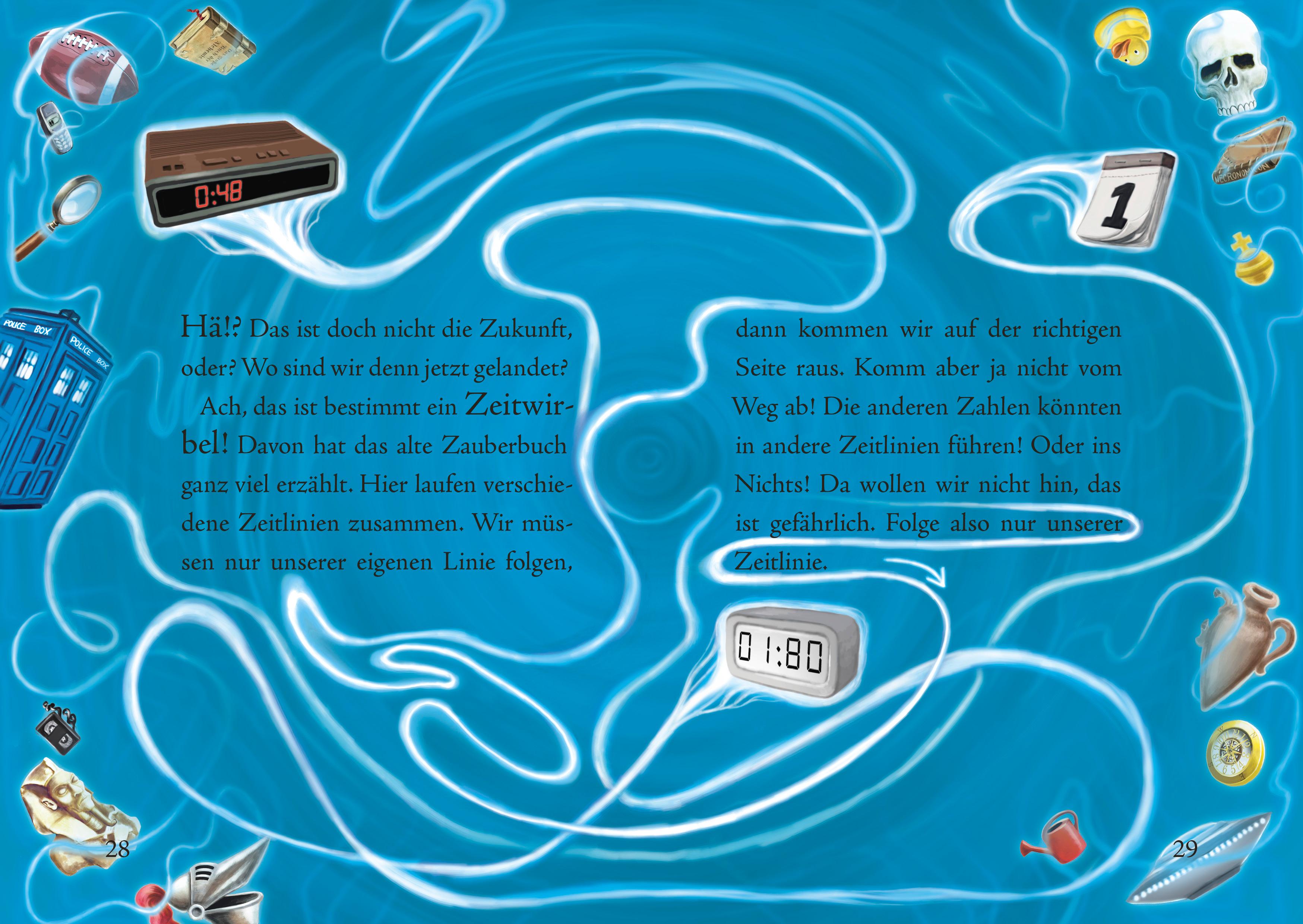 Beispielinhalt (Bild) Das kleine Böse Buch 3
