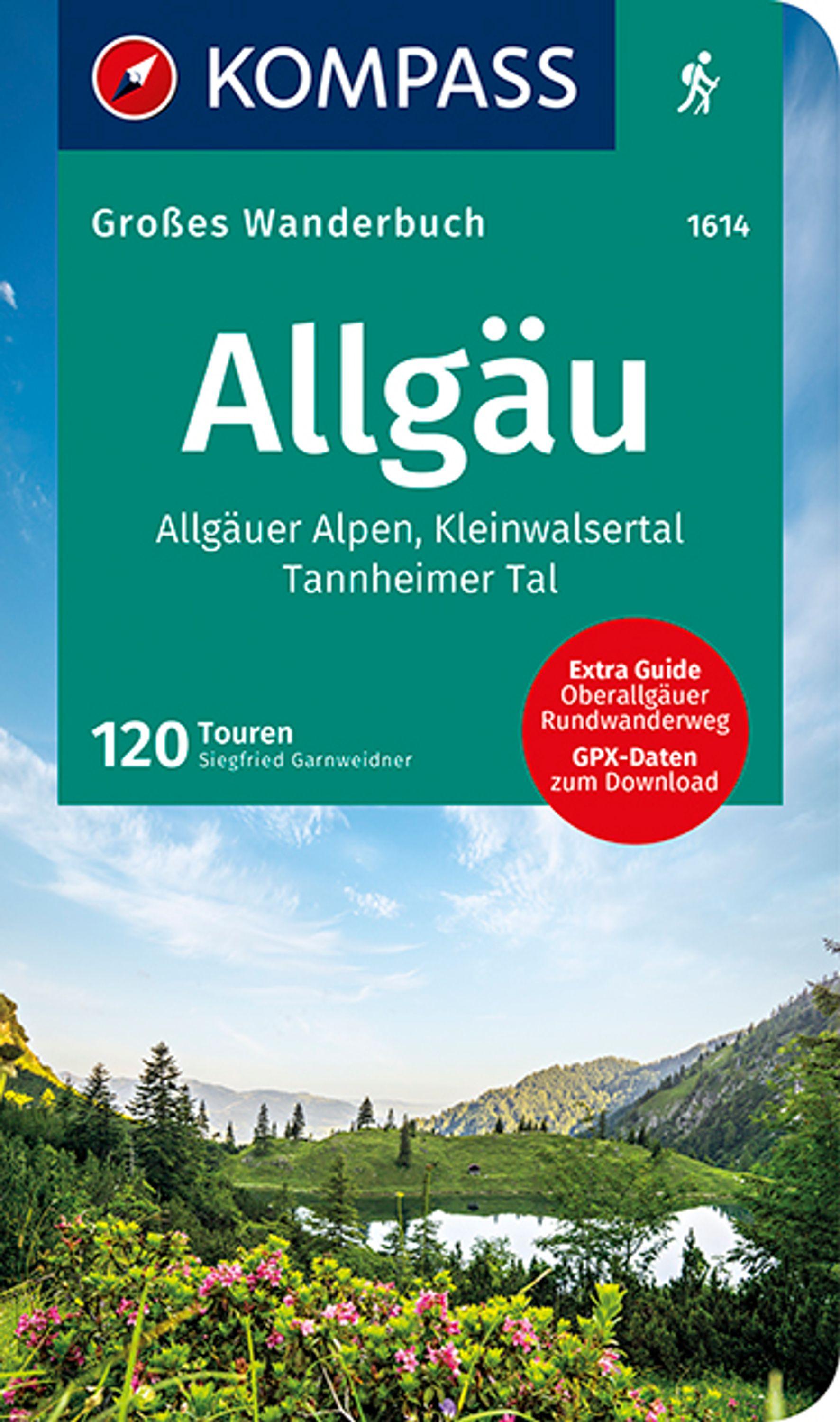 Vorderes Coverbild Allgäu, Allgäuer Alpen, Kleinwalsertal, Tannheimer Tal