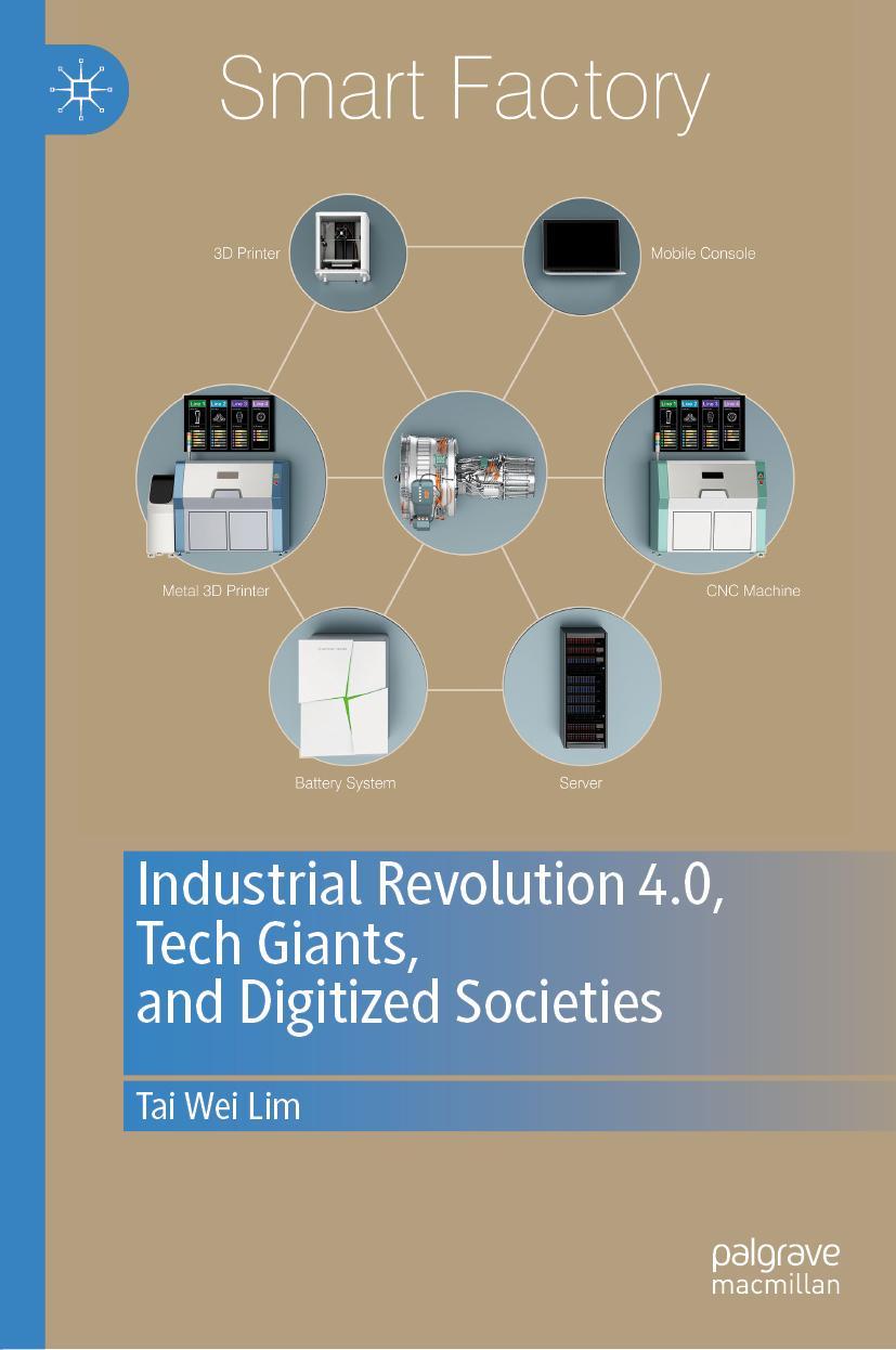Vorderes Coverbild Industrial Revolution 4.0, Tech Giants, and Digitized Societies