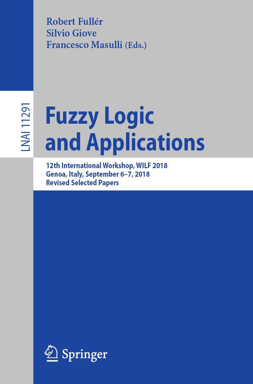 Vorderes Coverbild Fuzzy Logic and Applications