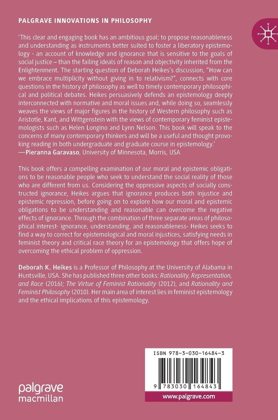 Rückseitencover Towards a Liberatory Epistemology