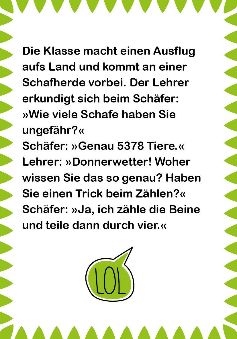 Beispielinhalt (Bild) Superlustige Schülerwitze
