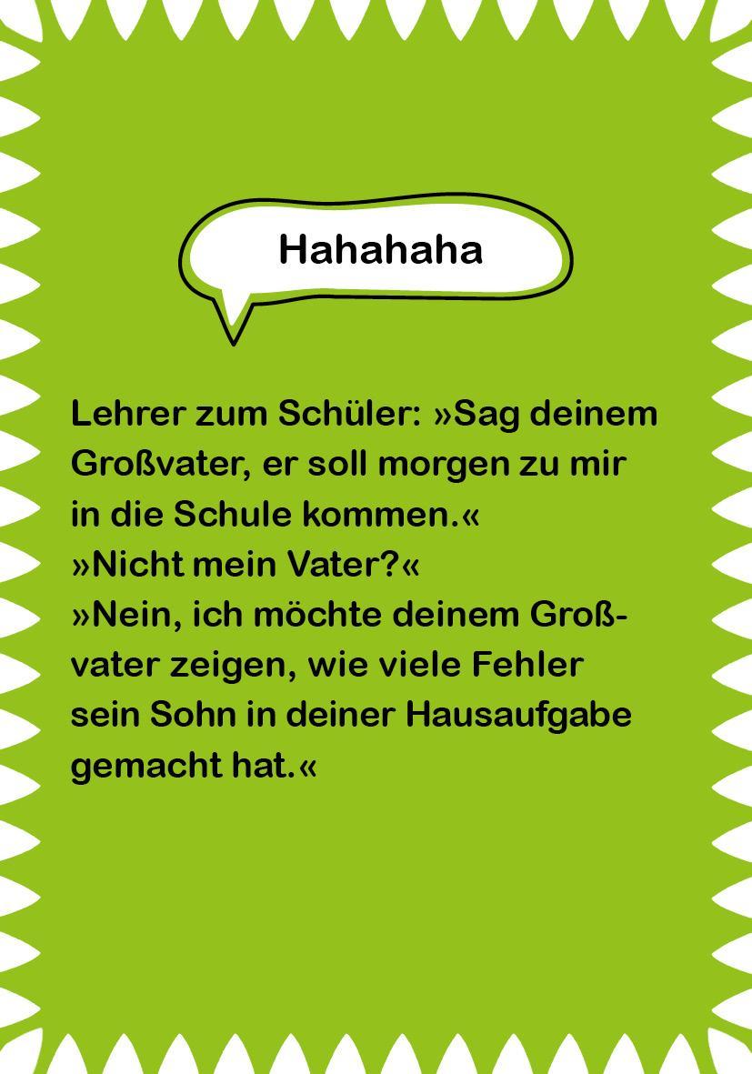Beispielinhalt (Bild) Superlustige Schülerwitze