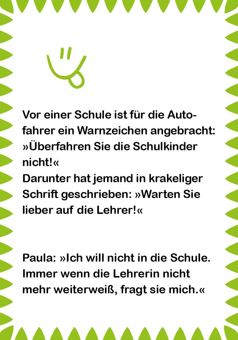 Beispielinhalt (Bild) Superlustige Schülerwitze