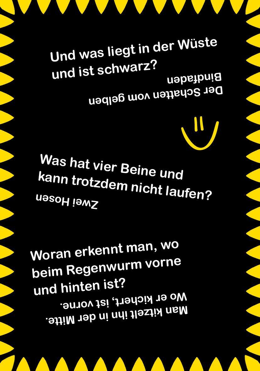Beispielinhalt (Bild) Ultralustige Scherzfragen