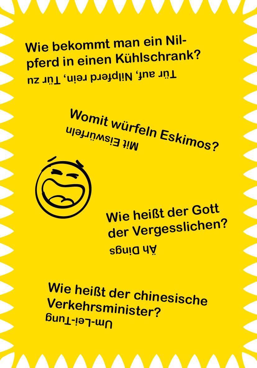 Beispielinhalt (Bild) Ultralustige Scherzfragen