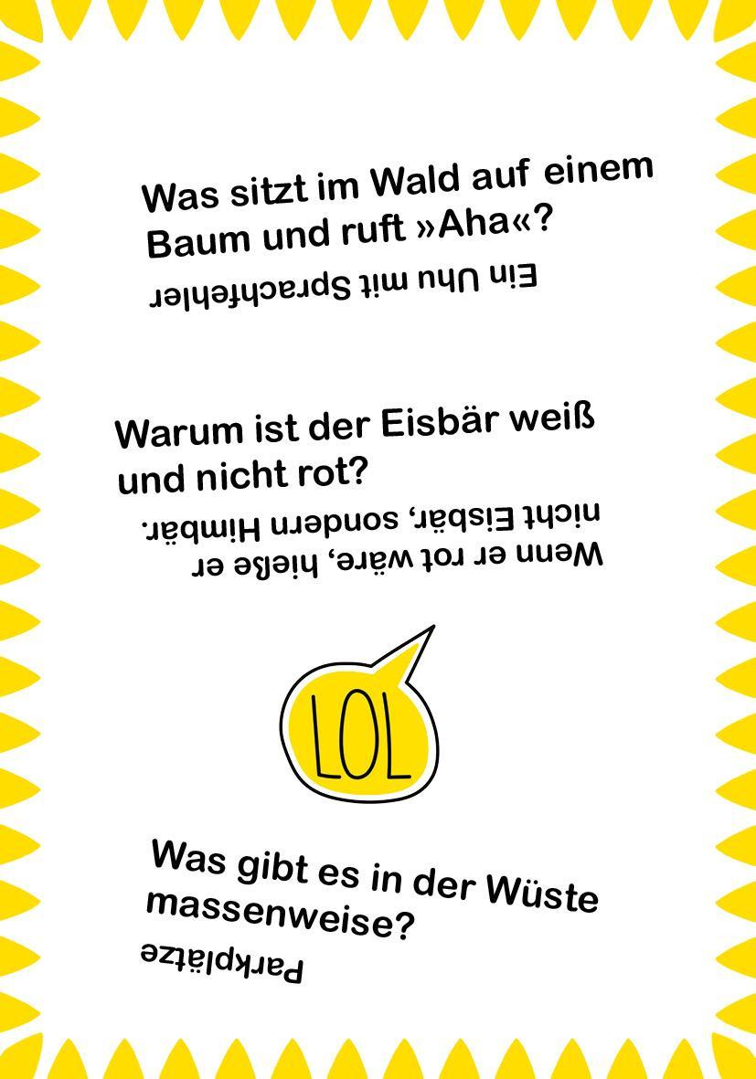 Beispielinhalt (Bild) Ultralustige Scherzfragen