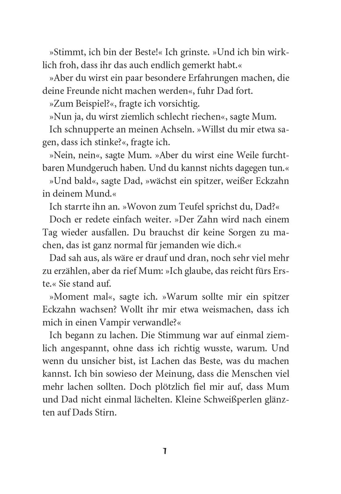 Beispielinhalt (Bild) Wie man 13 wird und überlebt
