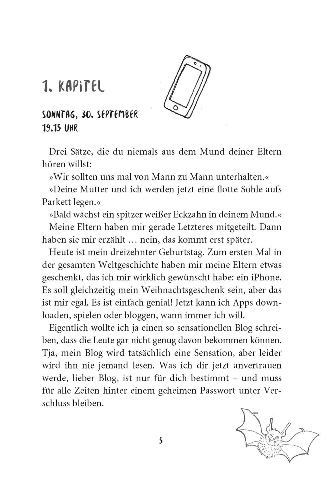 Beispielinhalt (Bild) Wie man 13 wird und überlebt