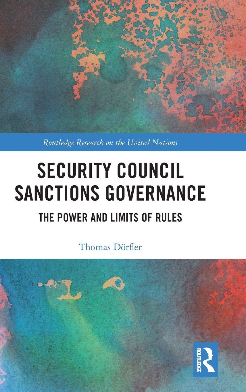 Vorderes Coverbild Security Council Sanctions Governance