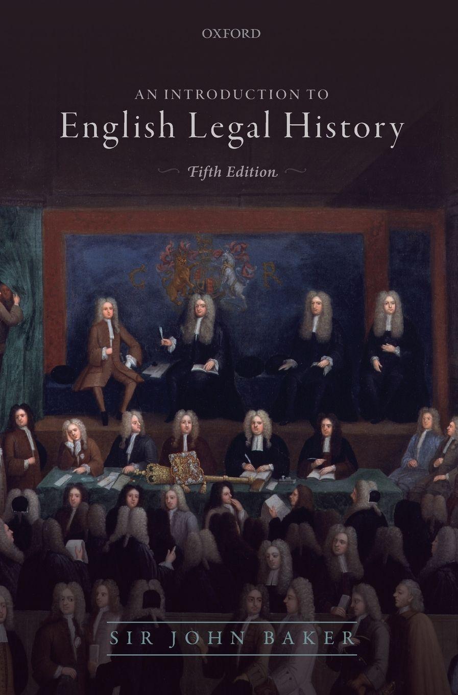 Vorderes Coverbild Introduction to English Legal History