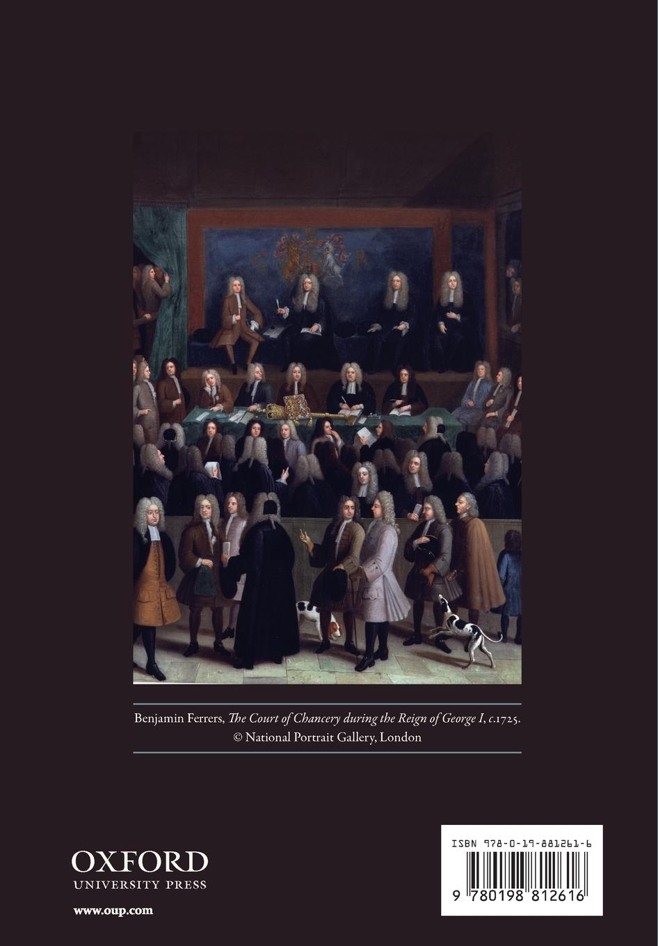 Rückseitencover Introduction to English Legal History