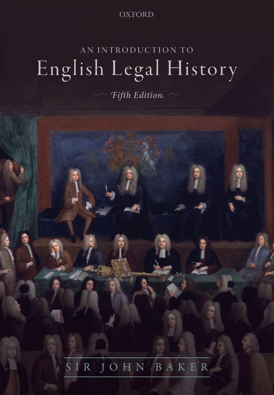 Vorderes Coverbild Introduction to English Legal History