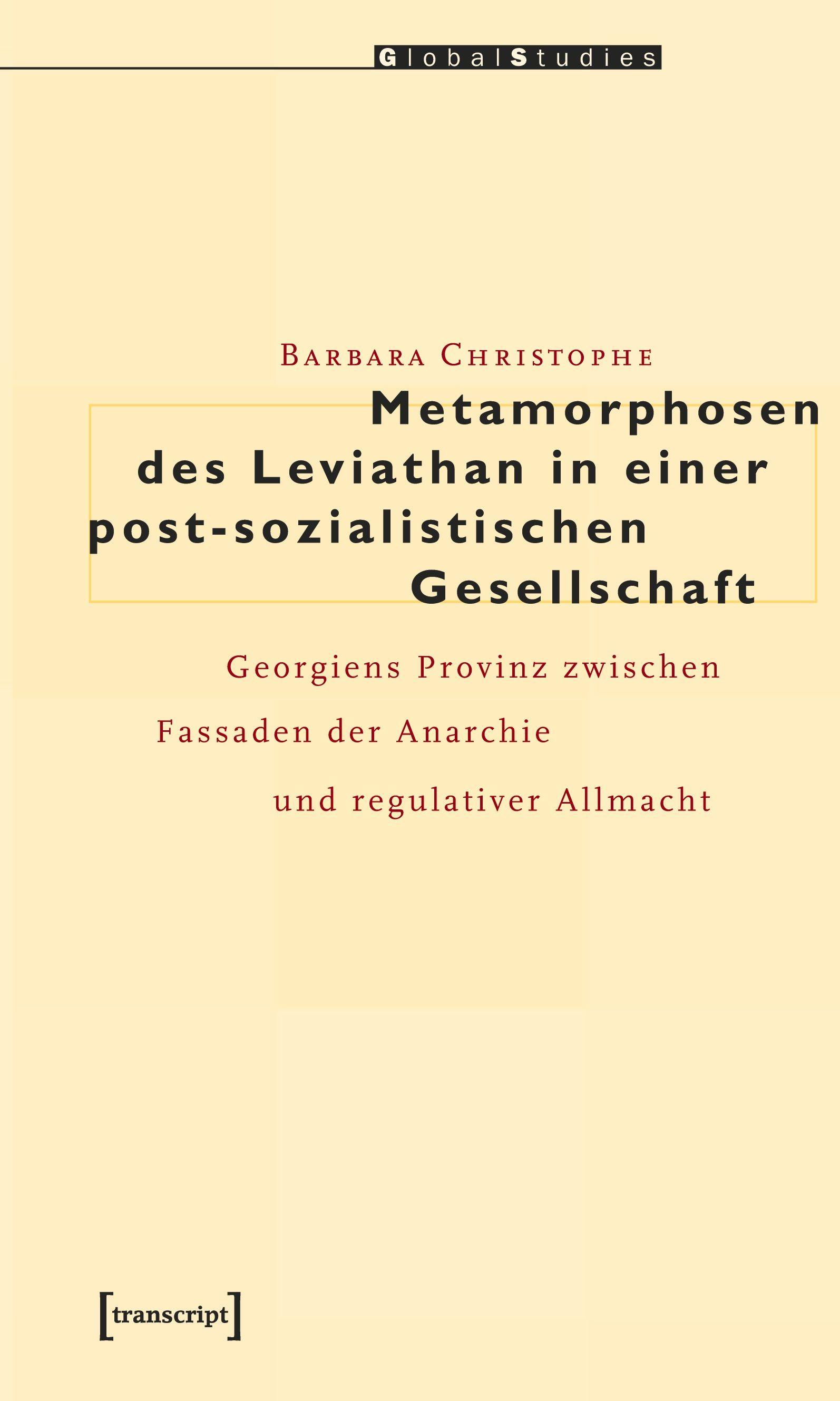 Vorderes Coverbild Metamorphosen des Leviathan in einer post-sozialistischen Gesellschaft