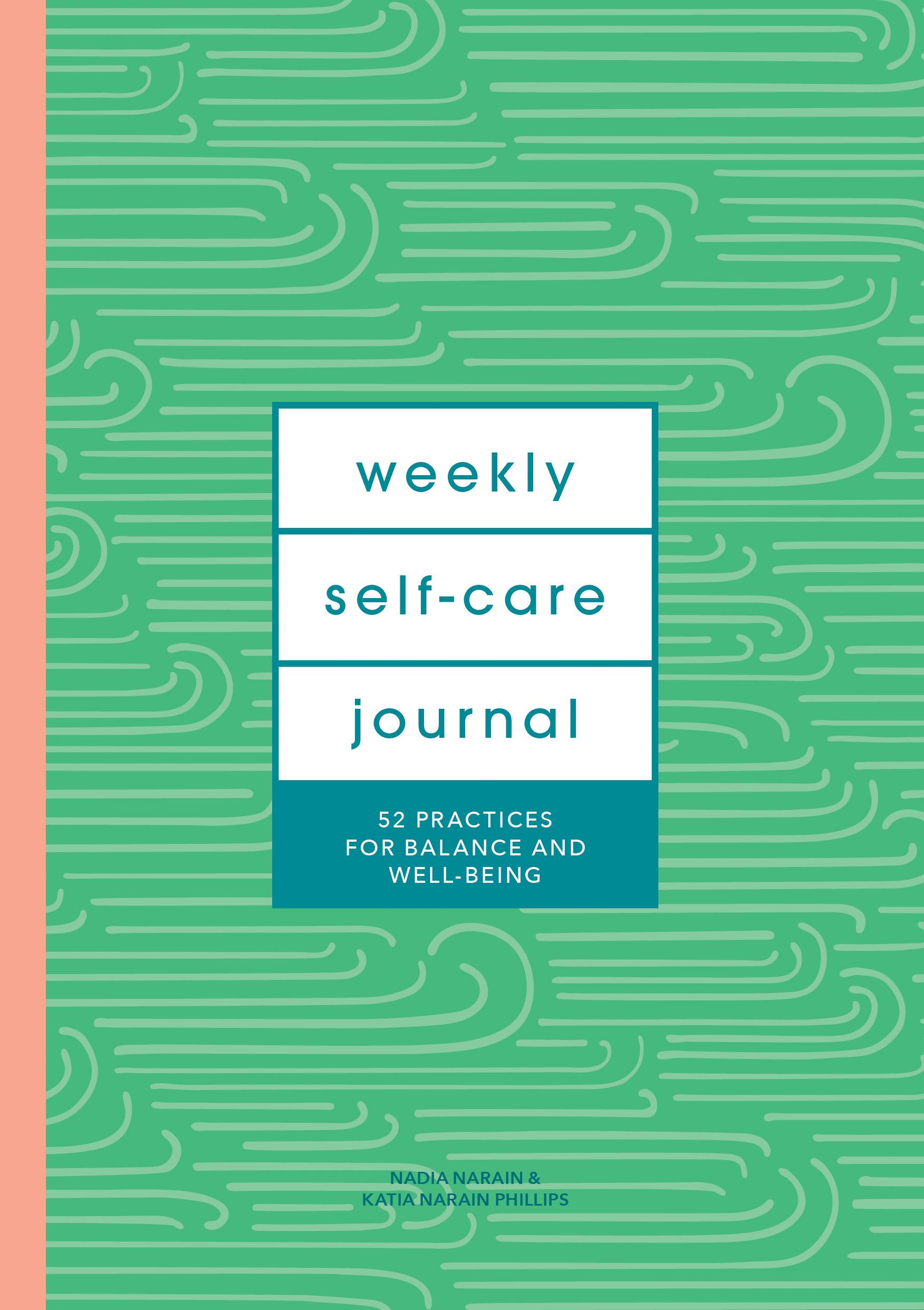 Vorderes Coverbild Weekly Self-Care Journal Guided Journal