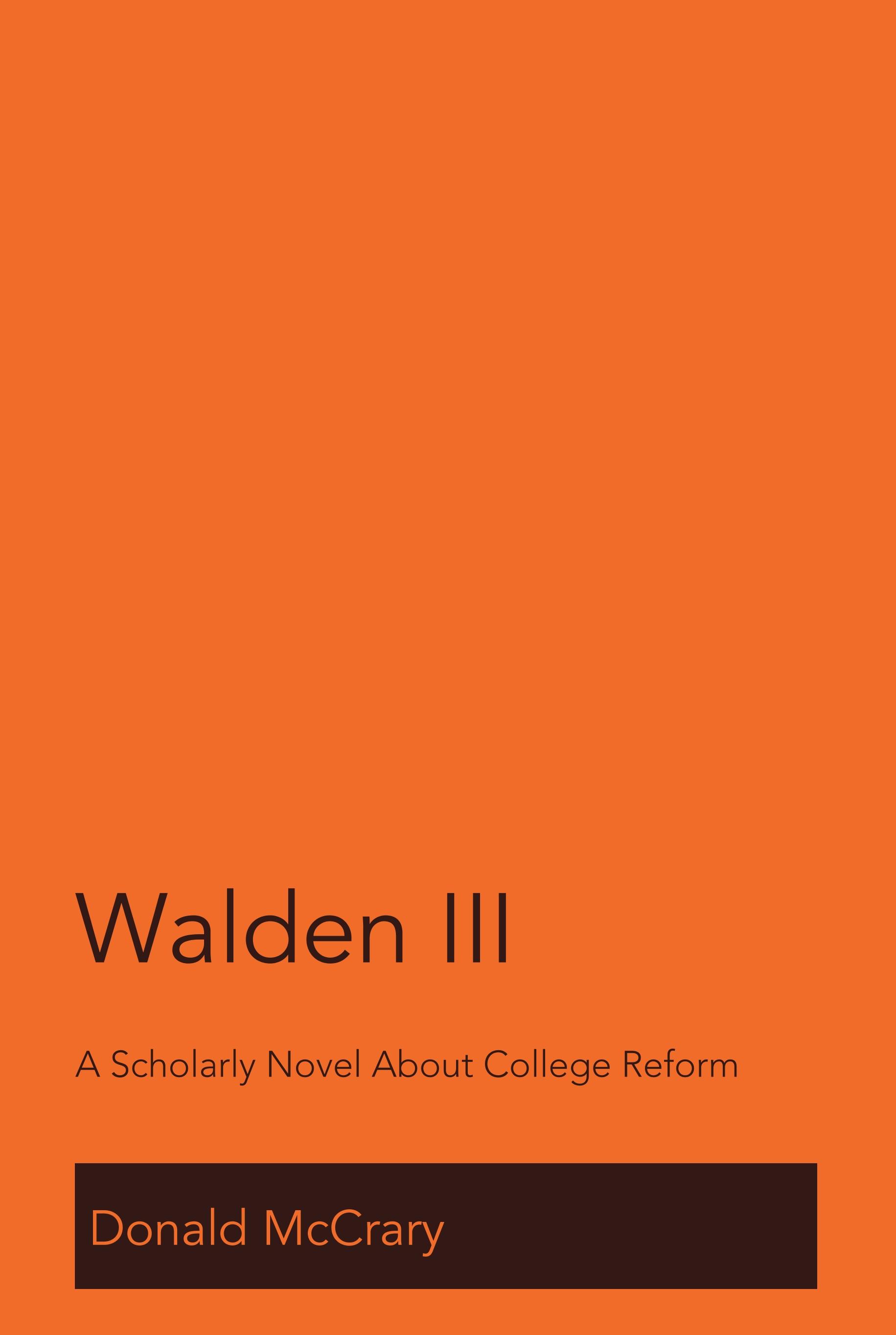 Vorderes Coverbild Walden III