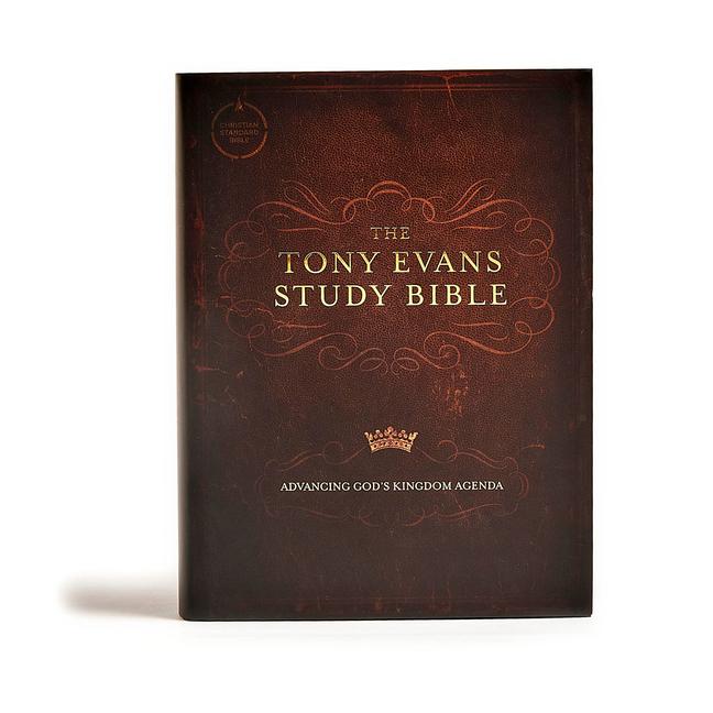 Vorderes Coverbild CSB Tony Evans Study Bible, Hardcover
