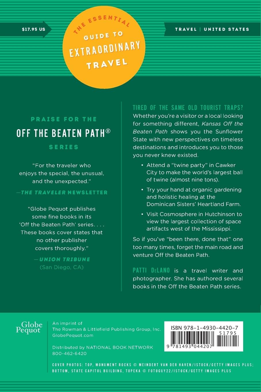 Rückseitencover Kansas Off the Beaten Path®