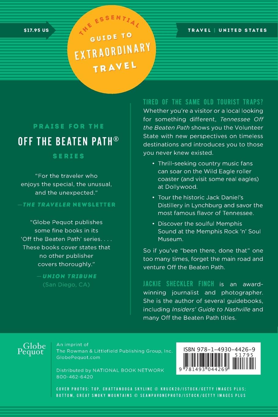 Rückseitencover Tennessee Off the Beaten Path®