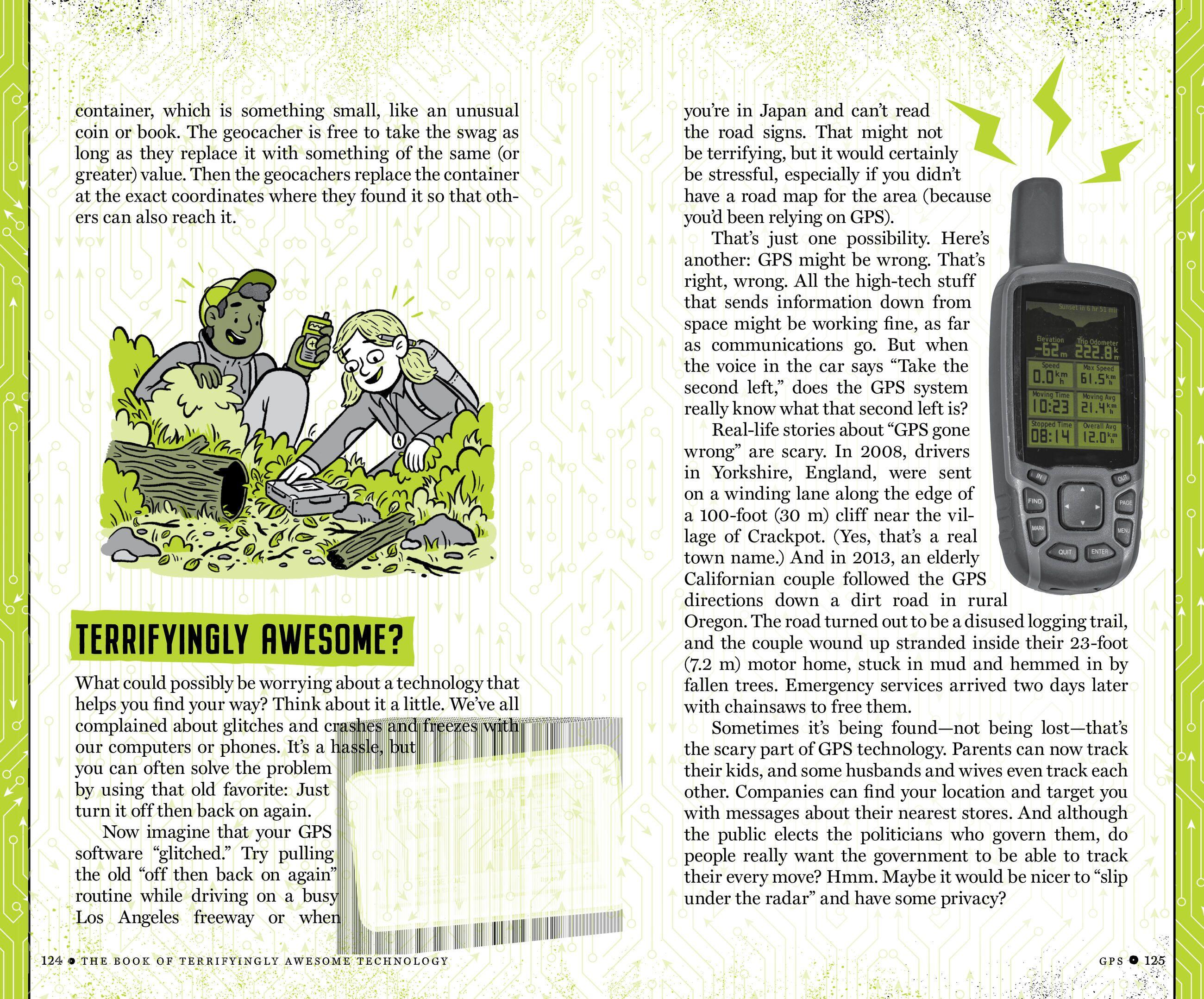 Beispielinhalt (Bild) The Book of Terrifyingly Awesome Technology