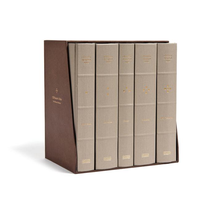 Vorderes Coverbild CSB Reader's Bible, Cloth Over Board, Five-Volume Collection