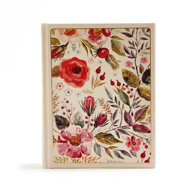 Vorderes Coverbild CSB Notetaking Bible, Floral Cloth-Over-Board