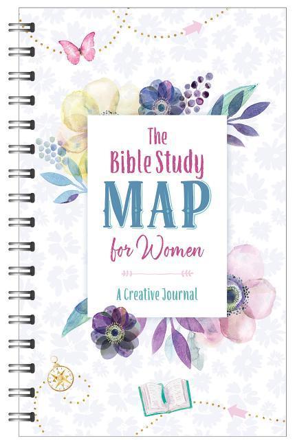 Vorderes Coverbild The Bible Study Map for Women: A Creative Journal