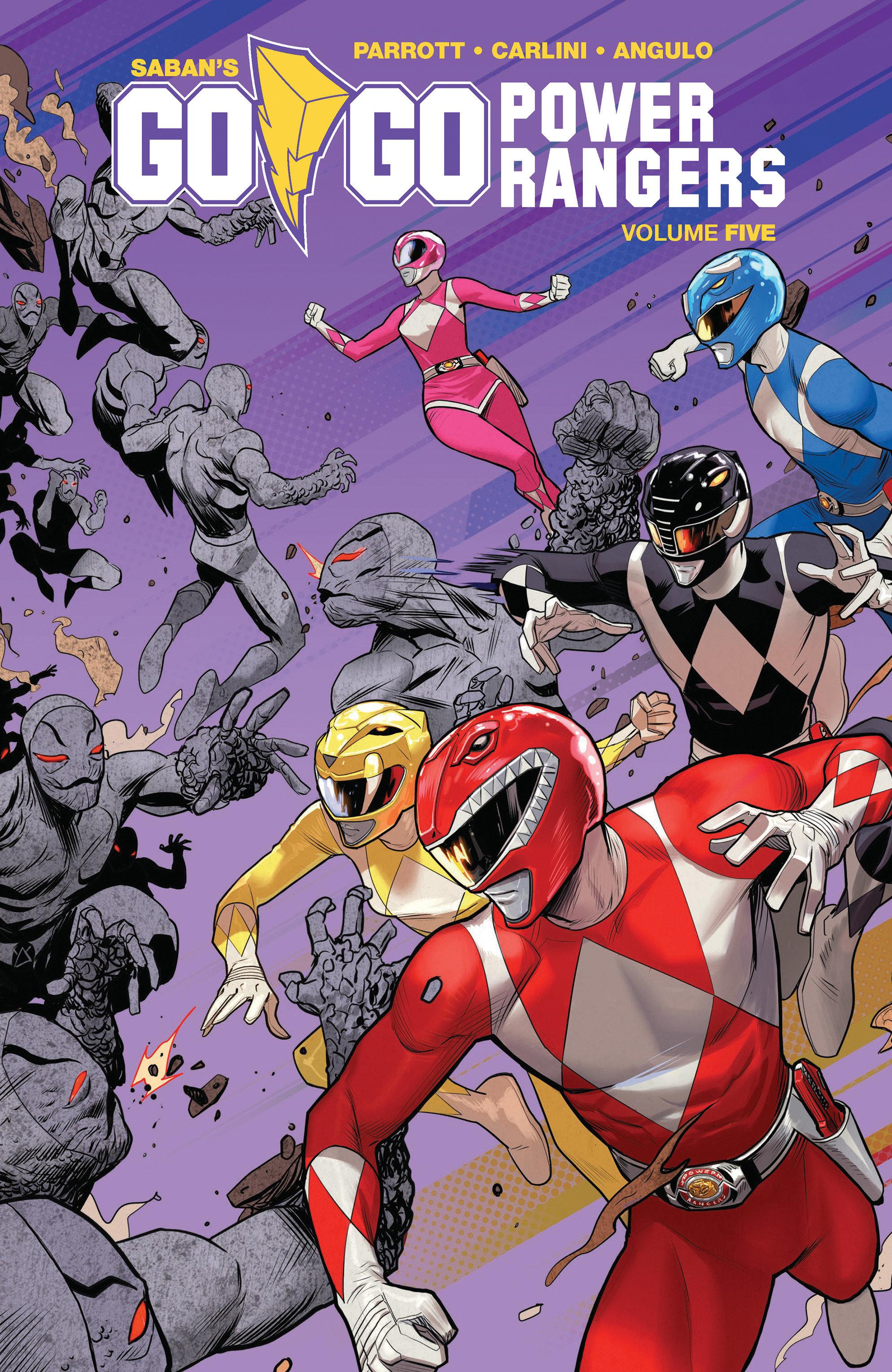 Vorderes Coverbild Saban's Go Go Power Rangers Vol. 5