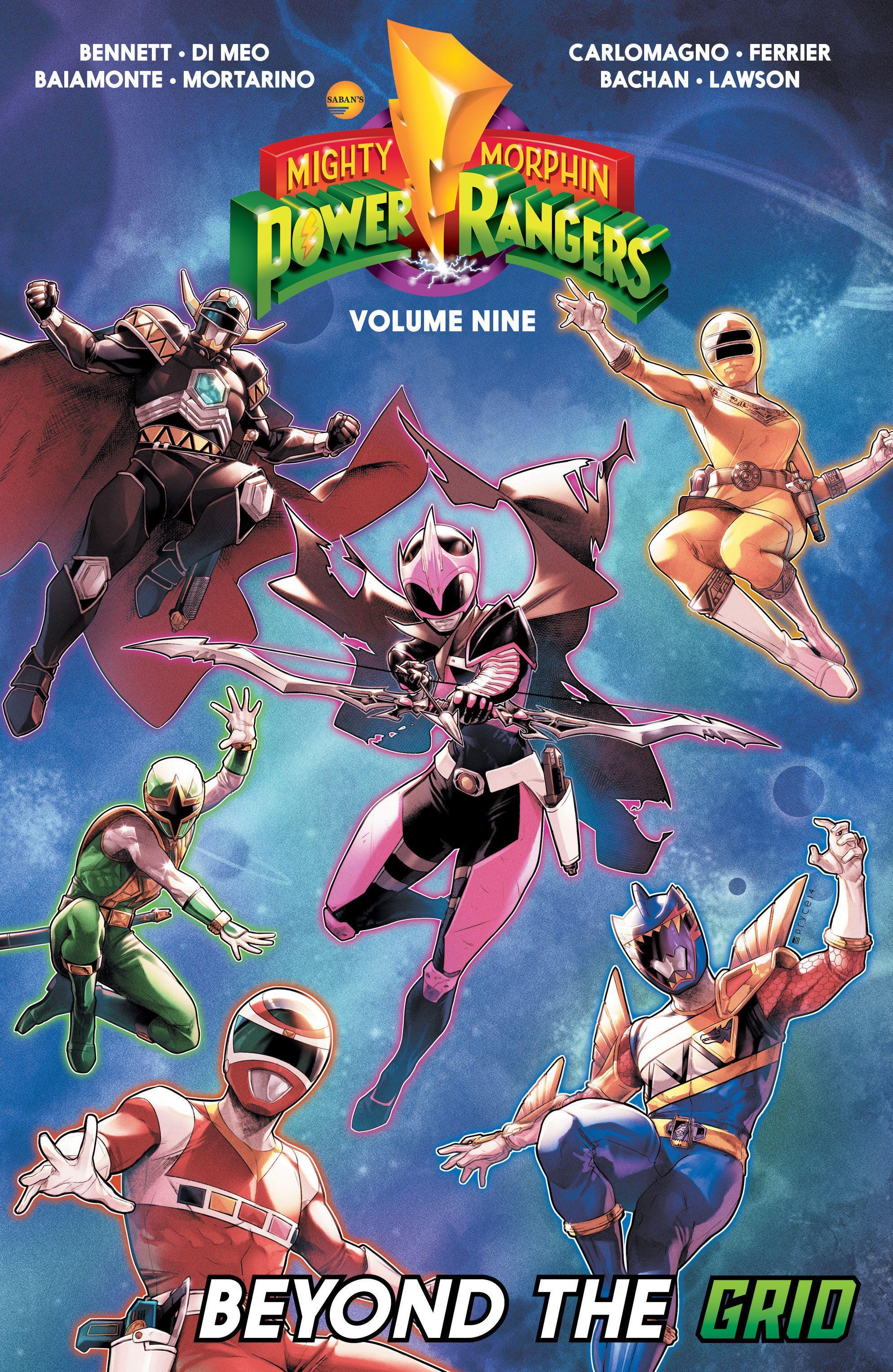 Vorderes Coverbild Mighty Morphin Power Rangers Vol. 9