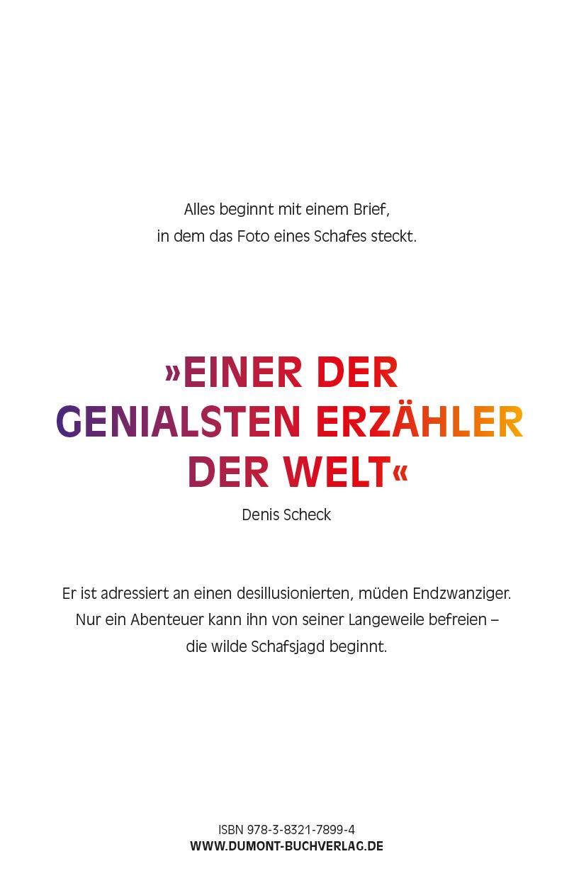 Rückseitencover Wilde Schafsjagd