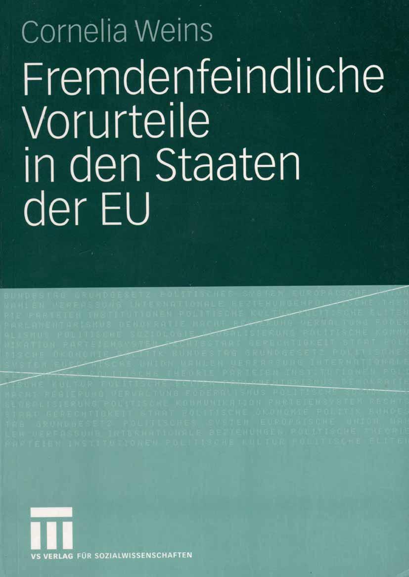 Vorderes Coverbild Fremdenfeindliche Vorurteile in den Staaten der EU