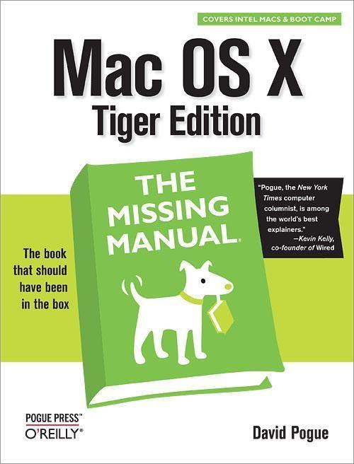 Vorderes Coverbild Mac OS X: The Missing Manual, Tiger Edition