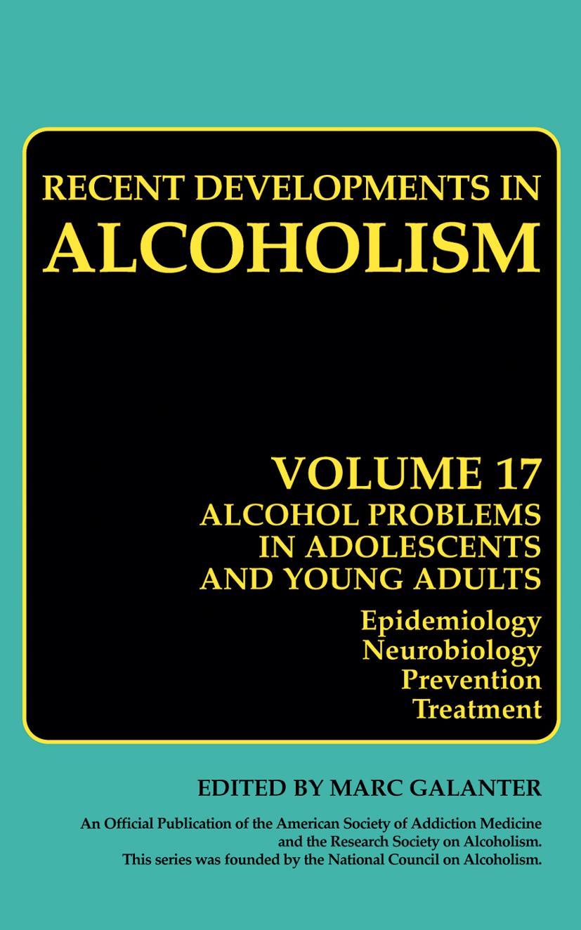 Vorderes Coverbild Alcohol Problems in Adolescents and Young Adults