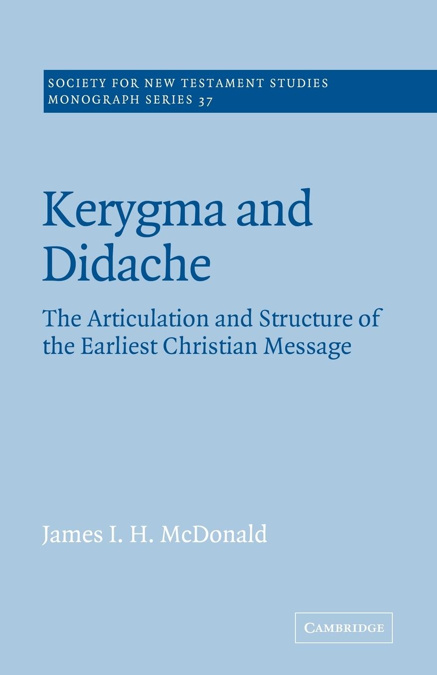 Vorderes Coverbild Kerygma and Didache