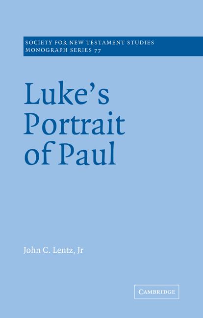 Vorderes Coverbild Luke's Portrait of Paul