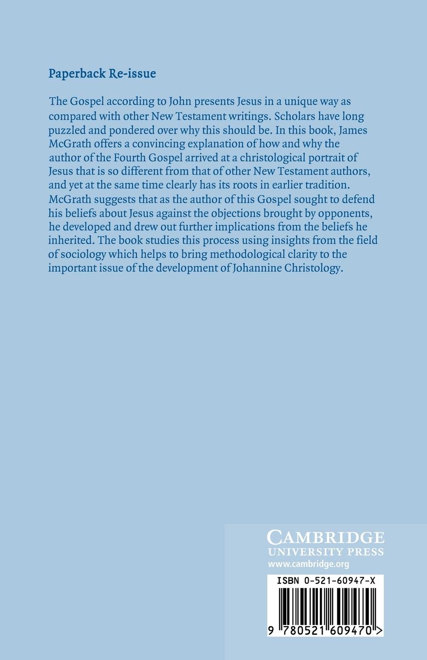 Rückseitencover John's Apologetic Christology