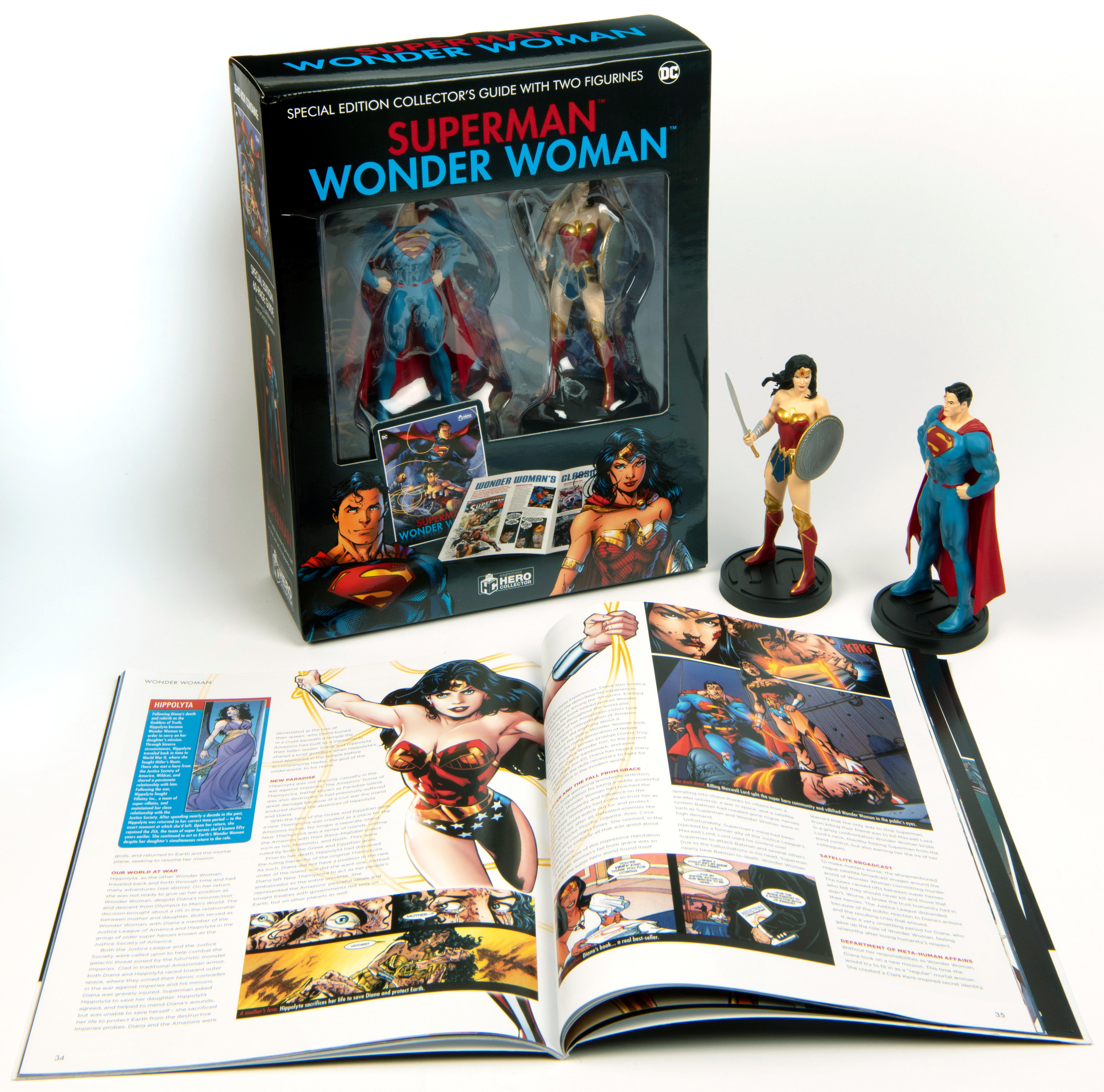 Vorderes Coverbild Superman and Wonder Woman Plus Collectibles