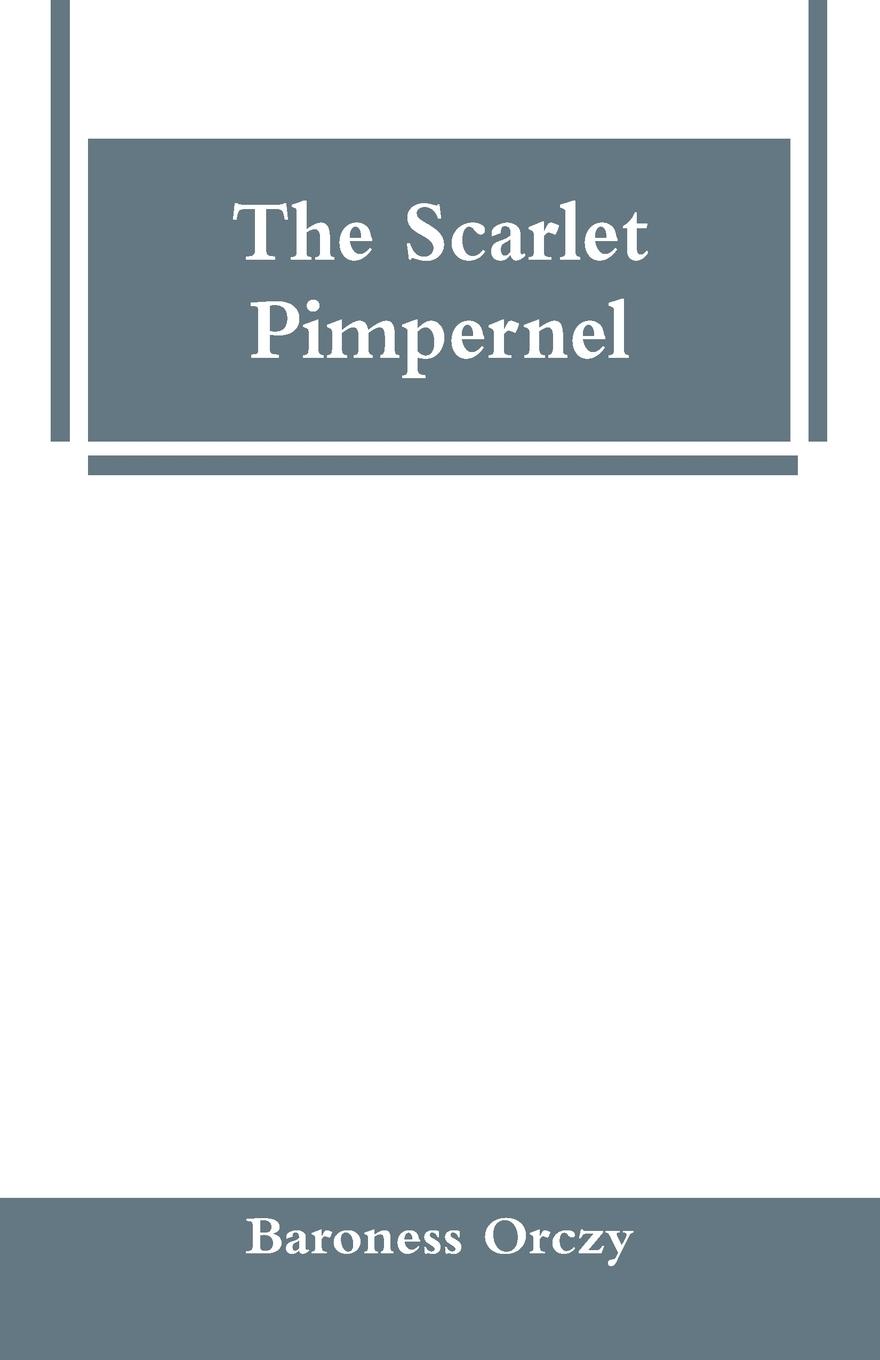 Vorderes Coverbild The Scarlet Pimpernel