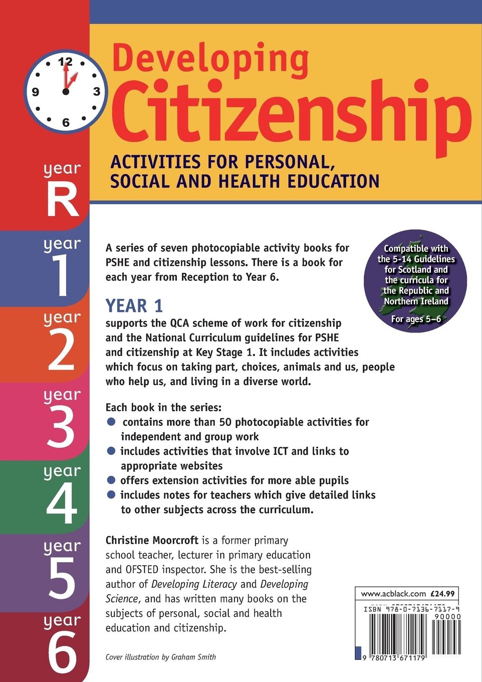 Rückseitencover Developing Citizenship: Year1