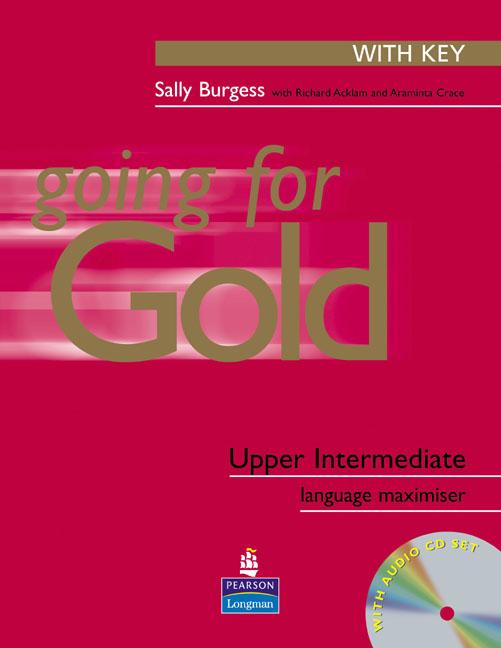 Vorderes Coverbild Going for Gold Upper-Intermediate Language Maximiser with Key & CD Pack