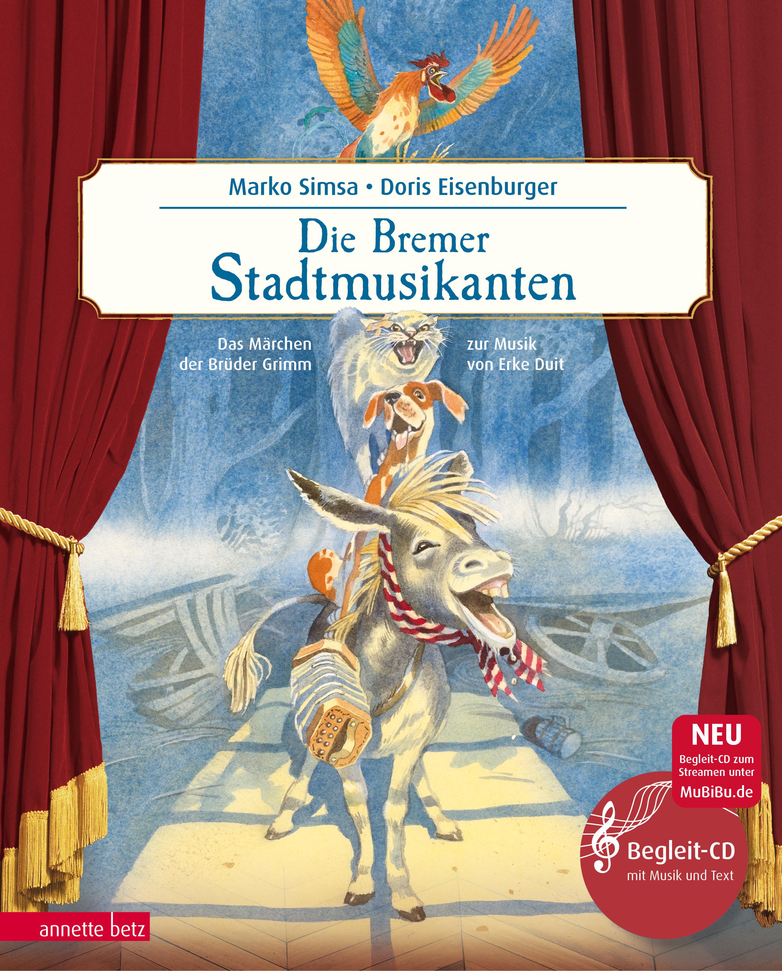 Vorderes Coverbild Die Bremer Stadtmusikanten